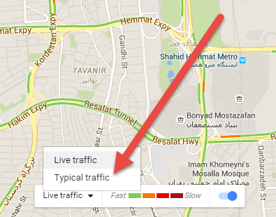 Typical traffic Typical traffic